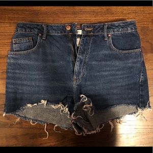 High Waisted Jean Shorts